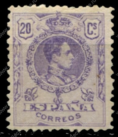 Испания 1902-1922 гг. • SC# 316 • 20 c. • Альфонсо XIII • стандарт • MNG VF ( кат.- $42.5- )