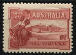 Австралия 1927 г. • GB# 105 • 1 ½ d. • Открытие здания Парламента • MLH OG VF
