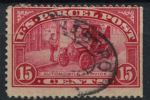 США 1913 г. • SC# Q7 • 15 c. • почтовый автомобиль • спец. доставка • Used F-VF ( кат.- $ 15 )
