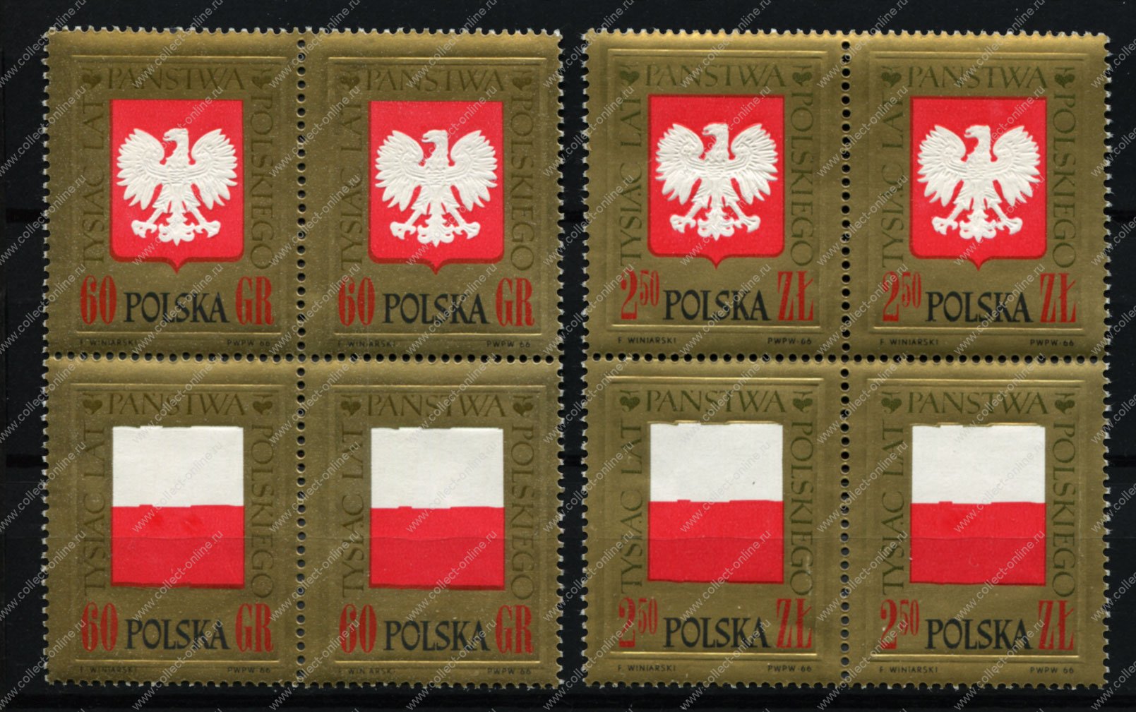 Польская ала. Poland 1966.