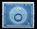 ООН 1957г. SC# 51 / 3c. / MNH OG VF / ООН