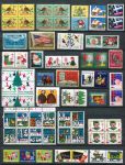 США • Рождественские и благотворительные этикетки • набор 67 марок • MNH/MH OG/NG F- VF