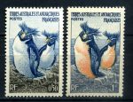 Французские Южные и Антарктические территории 1956 г. • SC# 2-3 • 0.5 и 1 fr. • Фауна Антарктики • пингвины • MNH OG VF