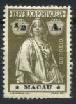 Макао • 1913 г. • SC# 210 • ½ a. • богиня Церера • стандарт • MH OG VF-