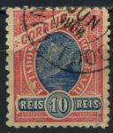 Бразилия 1905 г. • SC# 166 • 10 R. • в.з. - текст • стандарт • Used VF ( кат. - $5 )