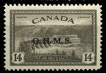 Канада 1949-50 гг. • SC# O7 • 14 c. • надпечатка "O.H.M.S." • MH OG XF