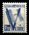 Алжир 1943 г. • Iv# 199 • 1.50 fr. • Выпуск "За Победу" • MNH OG XF