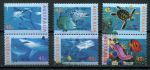 Австралия 1995 г. • Sc# 1462-1464 • 45 c.(6) • морская фауна • полн. серия, пары • MNH OG VF ( кат. - $8 )