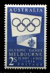 Австралия 1955 г. • Gb# 280 • 2 sh. • Летние Олимпийские Игры 1956 г. (Мельбурн) • MNH OG VF