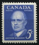 Канада 1961 г. • SC# 393 • 5c. • Артур Мейен (памятный выпуск) • MNH OG VF