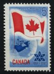 Канада 1967 г. • Sc# 453 • 5 c. • 100-летие канадской нации • MNG VF