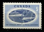 Канада 1967 г. • Sc# 473 • 5 c. • 50 лет агенства печати • MNH OG VF