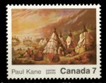 Канада 1971 г. • Sc# 553 • 6 c. • художники, Пол Кейн • MNH OG VF