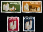 Канада 1972 г. • Sc# 606-609 • 6 - 15 c. • Рождество • полн. серия • MNH OG VF