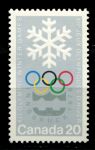 Канада 1976 г. • Sc# 689 • 20 c. • Зимние Олимпийские Игры, Инсбрук • MNH OG VF