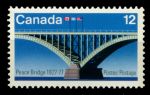 Канада 1977 г. • SC# 737 • 12 c. • 50-летие открытия моста Мира • MNH OG VF