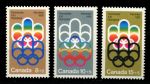 Канада 1974 г. • Sc# B1-B3 • Олимпийские Игры, Монреаль • символы • полн. серия • MNH OG VF