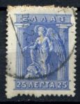 Греция 1913-1923 гг. • Sc# 221 • 25 l. • Ирида • Used F-VF