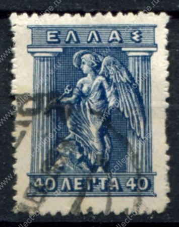 Греция 1913-1923 гг. • Sc# 223 • 40 l. • Ирида • Used F-VF