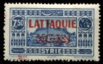 Латакия 1931-1933 гг. • SC# 17 • 7.50 pi. • надпечатка на осн. выпуске марок Сирии • Used VF