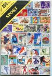 Спорт • Набор 250 разных марок всего мира • XF