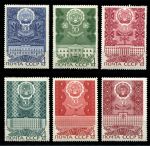 СССР 1970 г. • Сол# 3899-3904 • 4 коп.(6) • 50-летие Автономных Республик • полн. серия • MNH OG VF