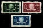 Югославия 1948 г. • Mi# 545-547 • 80-летие Академии искусств и науки(Загреб) • полн. серия • Used VF