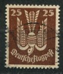 Германия 1922 г. • Mi# 210 • 25 pf. • лесной голубь • авиапочта • Used VF ( кат.- €24 )