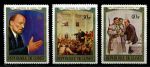 Гвинея 1970 г. • SC# 564-6 • 5 - 40 fr. • В. И. Ленин • 110 лет со дня рождения ( 3 марки ) • MNH OG XF