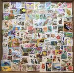 Флора и фауна • набор 150+ разных иностранных марок + блок • Used VF