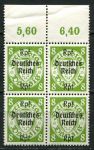 Германия 3-й рейх 1939 г. • Mi# 719 • 8 pf. • надпечатка "Deutsches Reich" на марке Данцига • кв.блок • MNH OG XF+ ( кат.- € 18+ )