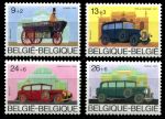Бельгия 1986 г. • Mi# 2284-7 • Старинные автомобили • благотворительный выпуск • полн. серия • MNH OG XF ( кат.- € 6 )