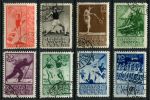 СССР 1938 г. • Сол# 645-652 • 5 - 80 коп. • Спорт в СССР • полн. серия • Used(ФГ) OG VF
