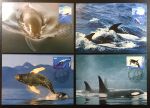 Австралийская антарктическая территория 1995 г. • SC# L94-7 • 45 c. - $1 • Киты и дельфины Антарктики • полн. серия • СГ на ПК