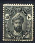 Занзибар 1936 г. • Gb# 311 • 10 c. • Султан Халиф бин Харуб • MNH OG F-VF