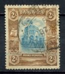 Ямайка 1921-1929 гг. • Gb# 103 • 2 sh. • Георг V осн. выпуск • мемориал адмирала Родни • Used VF