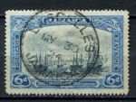 Ямайка 1921-1929 гг. • Gb# 101 • 6 d. • Георг V осн. выпуск • корабли в порту Порт-Ройал • Used XF