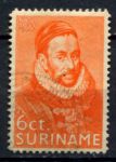 Суринам 1933 г. • Mi# 170 • 6 c. • Принц Вильгельм Оранский • Used VF