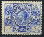 Бермуды 1921 г. • Gb# 69 • 2½ d. • 300-летие губернаторства на островах • Георг V • Used VF ( кат. - £8 )