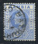 Гамбия 1904-1906 гг. • Gb# 60 • 2½ d. • Эдуард VII • стандарт • Used VF ( кат.- £ 5 )