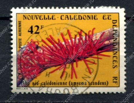 Новая Каледония 1978 г. • Sc# C149 • 42 fr. • экзотические цветы • авиапочта • Used VF