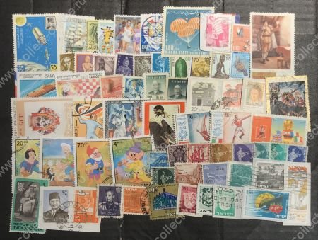 Иностранные марки • набор 60 разных • Used VF • 5 руб. за шт.
