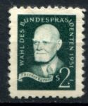 Австрия 1951 г. • 2 s. • президент Теодор Кёрнер • непочтова(к выборам) • MNH OG F-VF