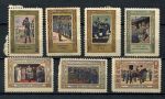 Австрия 1915 г. • 5 h.(7) • Кайзер Карл • помощь армии • 7 марок-виньеток • MNH OG F-VF