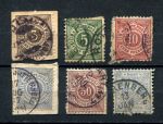 Вюртемберг 1890-1920 гг. • Mi# 58++ • 50 pf. 1890 г. + 5 марок • стандарт • Used F-VF ( кат.- € 90+ )