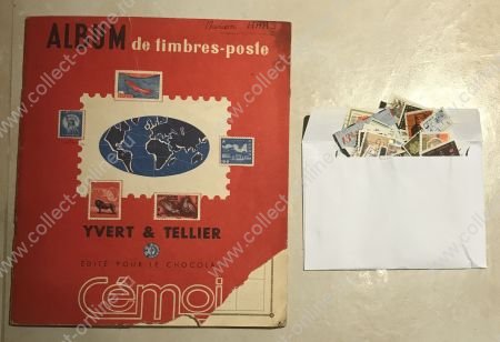 600+ старых, разных марок мира в альбоме • Used F-VF (3 руб. за шт.)