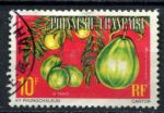 Французская Океания 1977 г. • Sc# O7 • 10 fr. • фрукты, "таити" • официальная почта • Used VF
