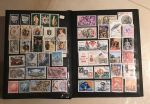 450+ старых, разных марок + 30+ блоков и мал. листов в альбоме • Used/Mint