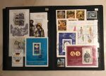 450+ старых, разных марок + 30+ блоков и мал. листов в альбоме • Used/Mint