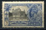 Индия 1935 г. • Gb# 245 • 3½ a. • 25-летие правления Георга V • Золотой храм • MNH OG VF* ( кат. - £9 )